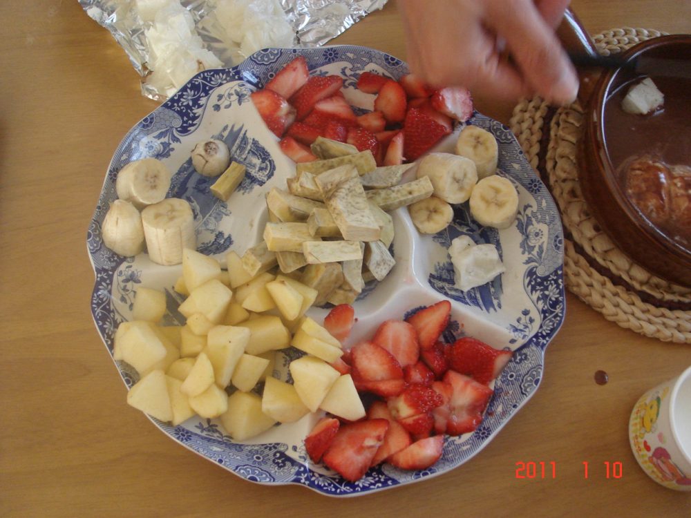 チョコフォンデュ3